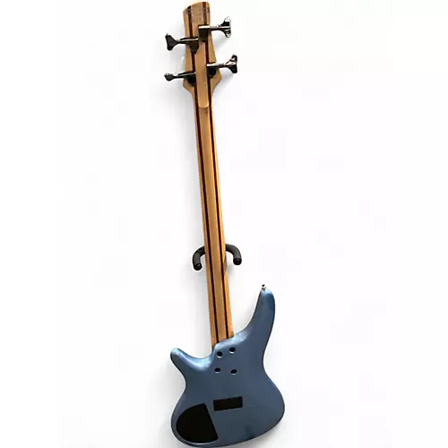 Used Ibanez SR300M Blue Electric Bass Guitar Blue - musicians--Friend