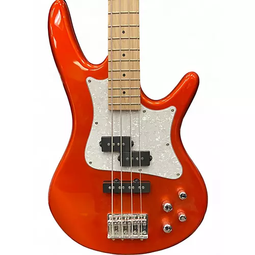 Used Ibanez SRMD200 Metallic Orange Electric Bass Guitar Metallic Orange - musicians--Friend
