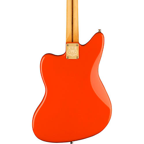 Fender Mike Kerr Jaguar Bass Tiger's Blood Orange - musicians--Friend
