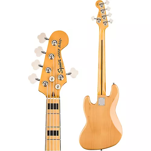 Squier Classic Vibe '70s Jazz Bass V 5-String Natural - musicians--Friend
