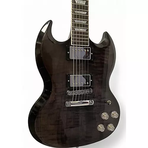 Used Gibson SG Modern Trans Black Solid Body Electric Guitar Trans Black - musicians--Friend