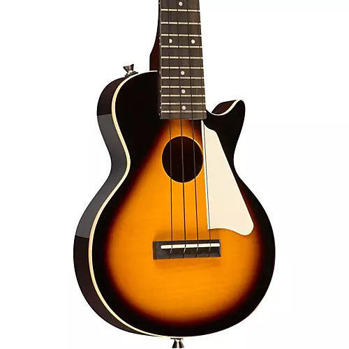 Epiphone Les Paul Tenor Acoustic-Electric Ukulele Vintage Sunburst - musicians--Friend