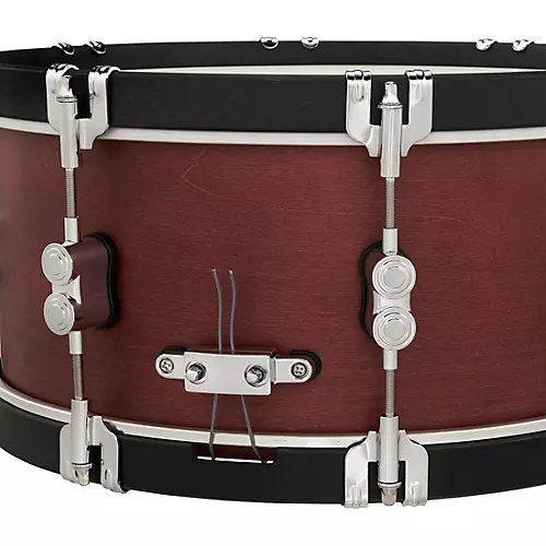 PDP by DW Concept Classic Snare Drum With Wood Hoops 14 x 6.5 in. Ebony/Ebony Hoops - musicians--Friend