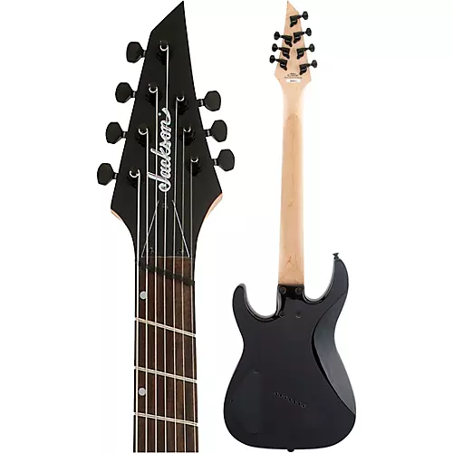 Jackson X Series Dinky Arch Top DKAF7 MS 7-String Electric Guitar Gloss Black - musicians--Friend