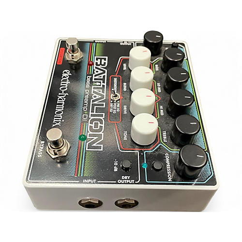 Used Electro-Harmonix BATTALION Bass Effect Pedal - musicians--Friend
