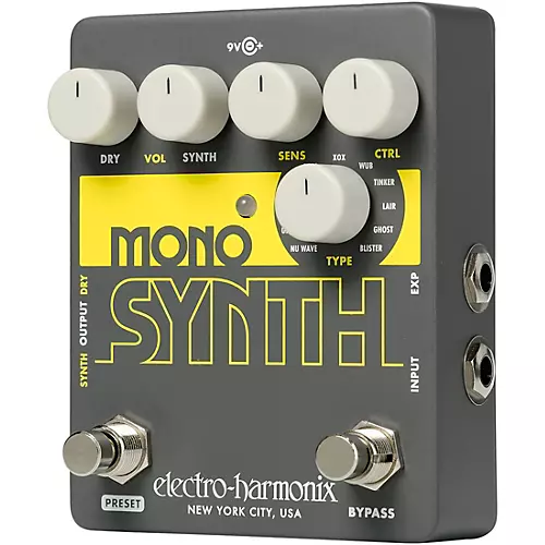 Electro-Harmonix Guitar Mono Synth Effects Pedal - musicians--Friend