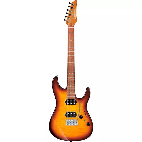 Ibanez AZ24S1F Standard Electric Guitar Transparent Black Sunburst - musicians--Friend