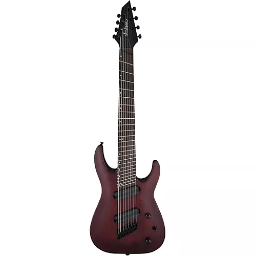 Jackson X Series Dinky Arch Top DKAF8 MS 8-String Multi-Scale Electric Guitar Stained Mahogany - musicians--Friend