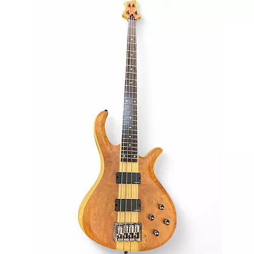 Used Schecter Guitar Research Riot 4 String Natural Electric Bass Guitar Natural - musicians--Friend