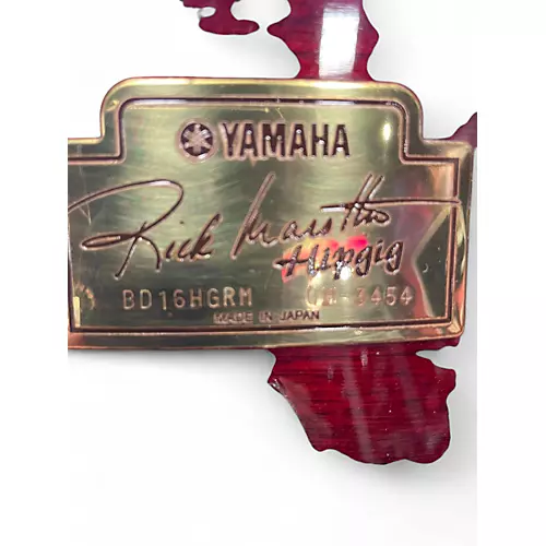 Used Yamaha 4 piece RICK MAROTTA SIGNATURE KIT CHERRY LACQUER Drum Kit CHERRY LACQUER - musicians--Friend