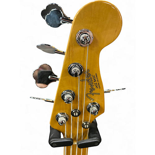 Used Fender American Professional II Jazz Bass V Natural Electric Bass Guitar Natural - musicians--Friend