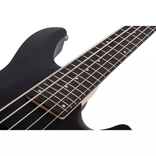 Schecter Guitar Research C-5 Deluxe Electric Bass Satin Metallic Light Blue - musicians--Friend