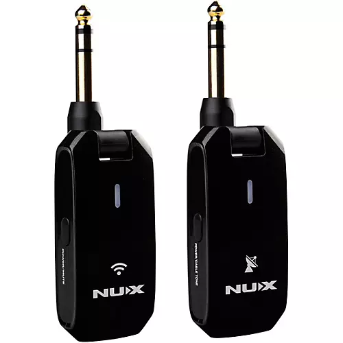 NUX C-5RC 5.8GHz Wireless Guitar System With Charging Case Black - musicians--Friend