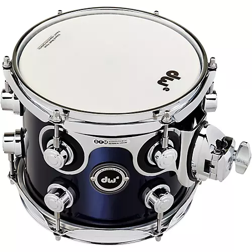 DW DWe Wireless Acoustic/Electronic Convertible Tom with STM 10 x 8 in. Finish Ply White Marine Pearl - musicians--Friend