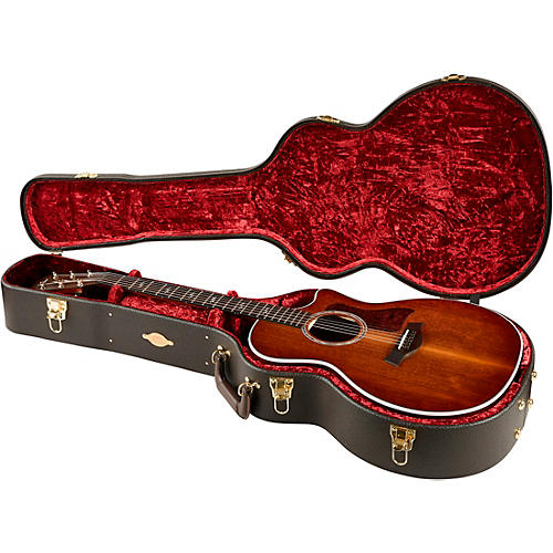 Taylor 424ce Walnut Special Edition Grand Auditorium Acoustic-Electric Guitar Shaded Edge Burst - musicians--Friend