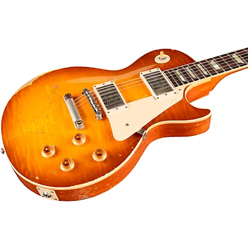 Gibson Custom Murphy Lab 1959 Les Paul Standard Reissue Ultra Heavy Aged Electric Guitar Kindred Burst - musicians--Friend