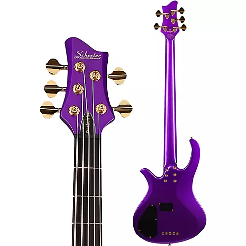 Schecter Guitar Research FreeZesicle-5 5-String Electric Bass Freeze Purple - musicians--Friend