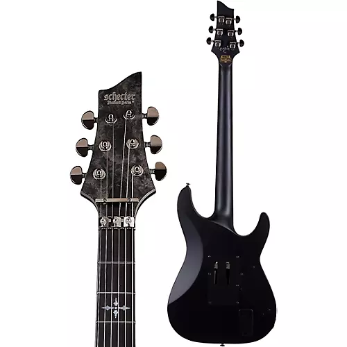 Schecter Guitar Research Ernie C C-1 Left Handed Electric Guitar Black Reign - musicians--Friend
