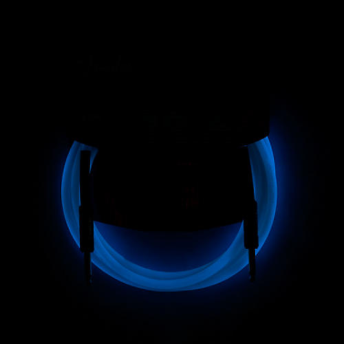 Fender Professional Series Glow in the Dark Straight to Straight Instrument Cable 10 ft. Orange - musicians--Friend