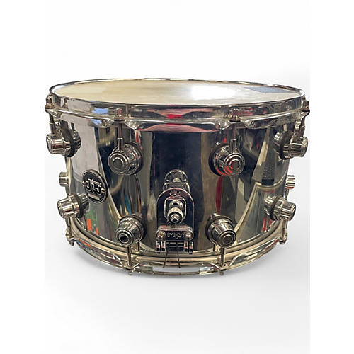 Used DW 14X7 Performance Series Snare Chrome Drum Chrome 214 - musicians--Friend