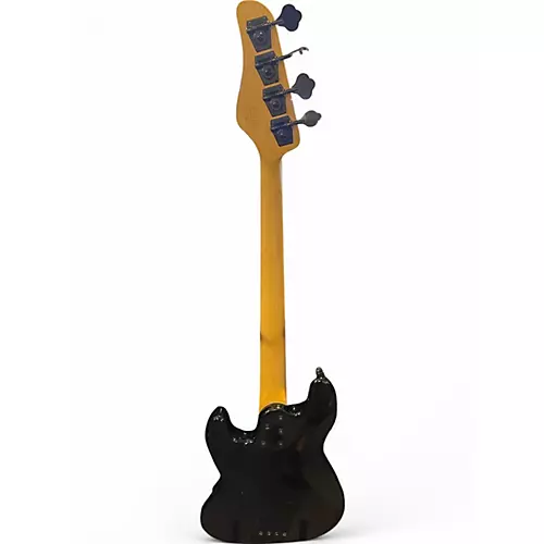 Used Schecter Guitar Research DIAMOND SERIES J BASS Black Electric Bass Guitar Black - musicians--Friend