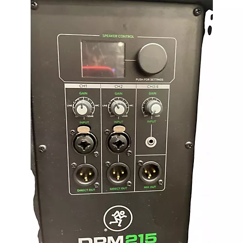 Used Mackie DRM215 Powered Speaker - musicians--Friend