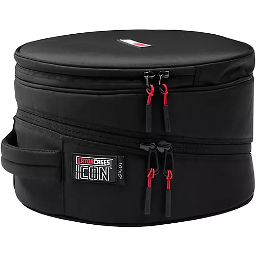 Gator Icon Snare Drum Bag 10 x 5 in. Black - musicians--Friend