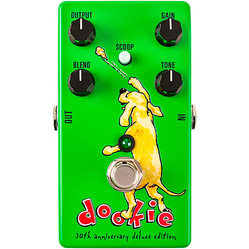 MXR DD30 Dookie Drive Pedal 30th Anniversary Overdrive Effects Pedal Green - musicians--Friend