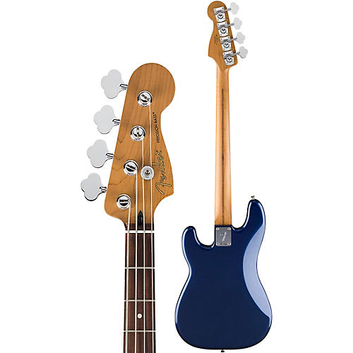 Fender Player II Precision Bass Roasted Maple Neck Limited-Edition Moonlight Drive - musicians--Friend