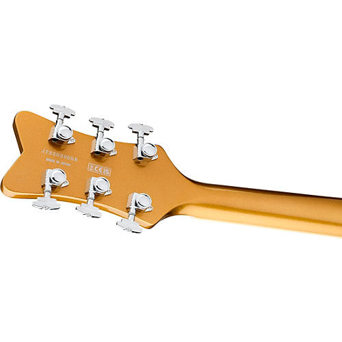 Gretsch Guitars G6134TG Limited Edition Paisley Penguin with String-Thru Bisgby Electric Guitar Gold Paisley - musicians--Friend