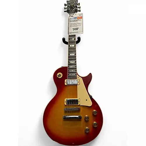 Used 1981 Gibson Les Paul Deluxe Cherry Sunburst Solid Body Electric Guitar Cherry Sunburst - musicians--Friend