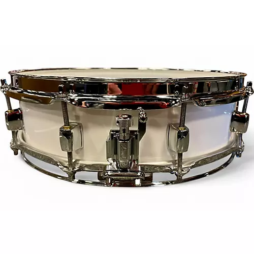 Used Pearl 14X4 Masterworks 20 Ply Snare White Laquer Drum White Laquer 208 - musicians--Friend