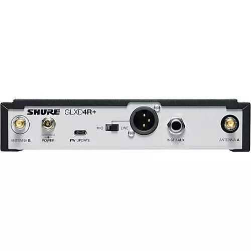 Shure GLX-D24R+ Rackmount Vocal System With SM58 - musicians--Friend