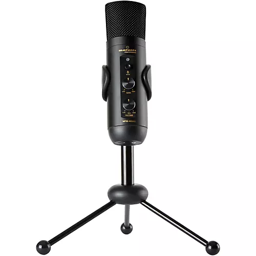 Marantz Professional MPM-4000U USB Podcasting Microphone With Built-in Mixer and Headphone Output - musicians--Friend
