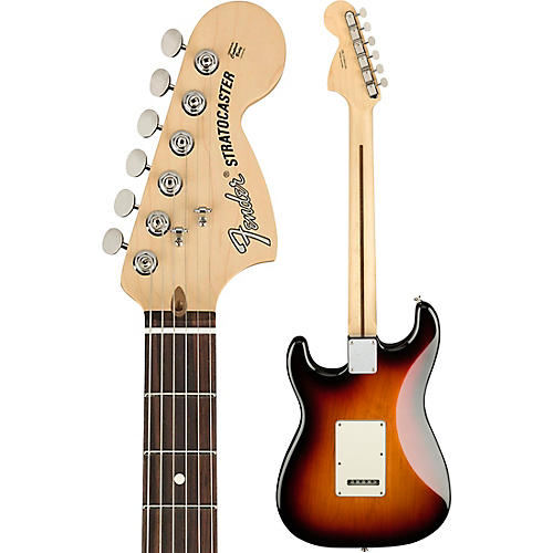 Fender American Performer Stratocaster HSS Rosewood Fingerboard Electric Guitar Aubergine - musicians--Friend