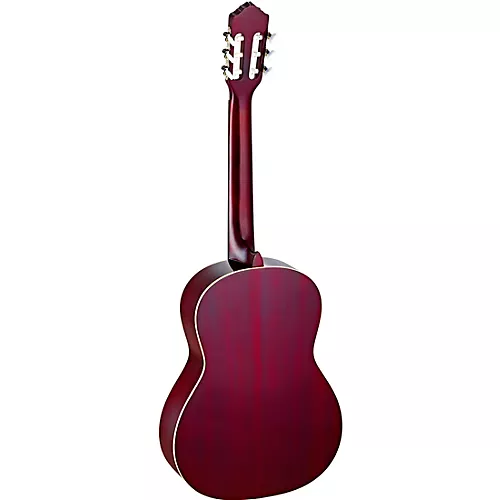 Ortega Family Series Pro R131SNWR Slim Neck Classical Guitar Transparent Wine Red - musicians--Friend