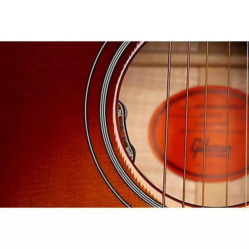 Gibson Hummingbird Standard 5A Flame Limited-Edition Acoustic-Electric Guitar Autumn Burst - musicians--Friend
