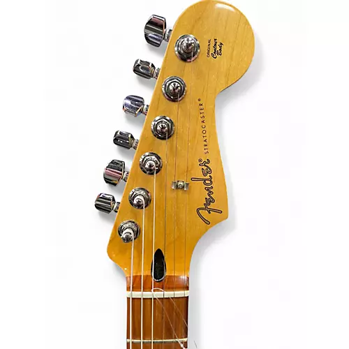 Used 2018 Fender Player Stratocaster Plus Top Aged Cherry Sumburst Solid Body Electric Guitar Aged Cherry Sumburst - musicians--Friend