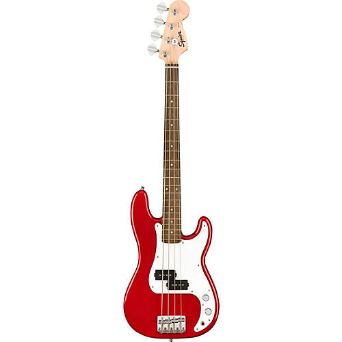 Squier Mini Precision Bass Guitar Dakota Red - musicians--Friend