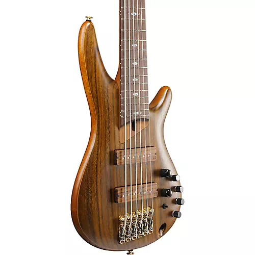 Ibanez Prestige SR5506 6-String Electric Bass Guitar Mocha Flat - musicians--Friend