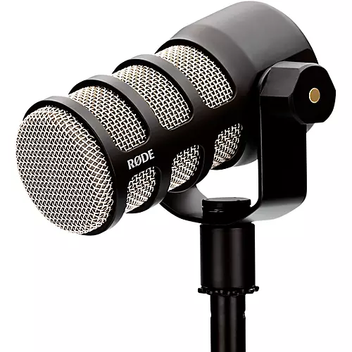 RODE PodMic Dynamic Podcasting Microphone Black - musicians--Friend