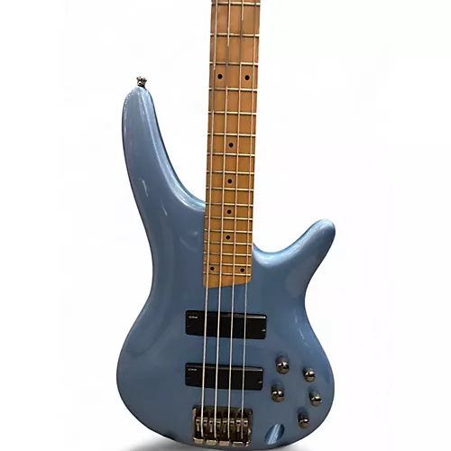 Used Ibanez SR300M Blue Electric Bass Guitar Blue - musicians--Friend