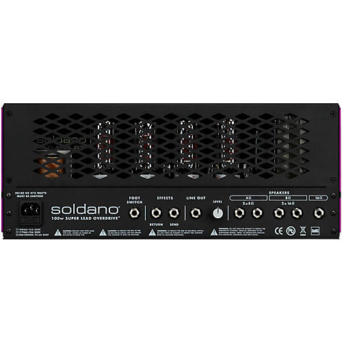 Soldano SLO-100R 100W Rackmount Tube Guitar Amp Head - musicians--Friend