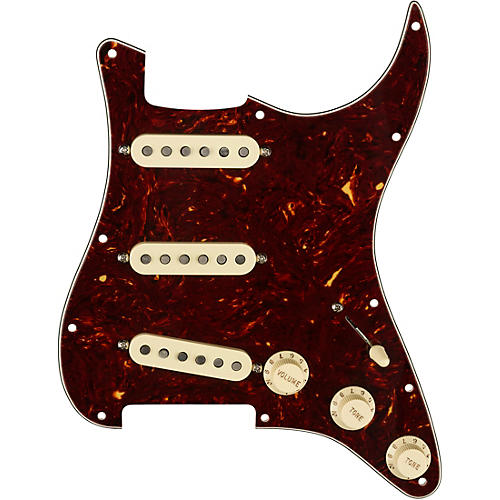 Fender Stratocaster SSS Texas Special Prewired Pickguard Black/White/Black - musicians--Friend