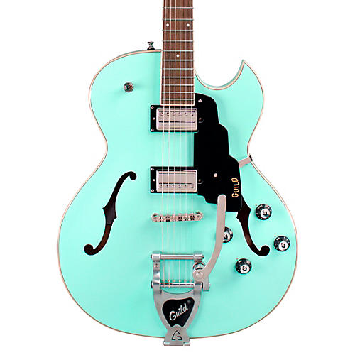 Guild Starfire I SC With Guild Vibrato Tailpiece Semi-Hollow Electric Guitar Snow Crest White - musicians--Friend