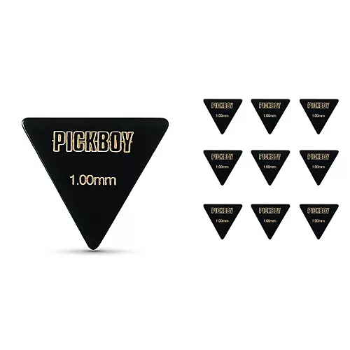 Pick Boy Triangle Black Cellulose Bass Picks 1.50 mm 10 Pack - musicians--Friend