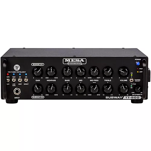 MESA/Boogie Subway TT-800 Lightweight Bass Head Black - musicians--Friend