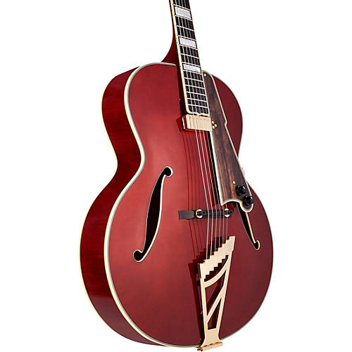 D'Angelico Excel Series Style B Throwback Hollowbody Electric Guitar with USA Seymour Duncan Floating Mini Humbucker Viola - musicians--Friend