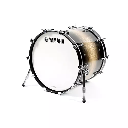 Yamaha Phoenix Bass Drum without Tom Mount 22 x 18 in. Textured Black Sunburst - musicians--Friend