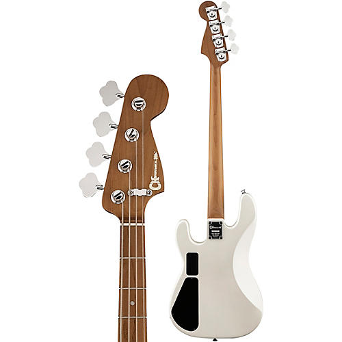 Charvel Pro-Mod San Dimas Bass PJ IV Platinum Pearl - musicians--Friend